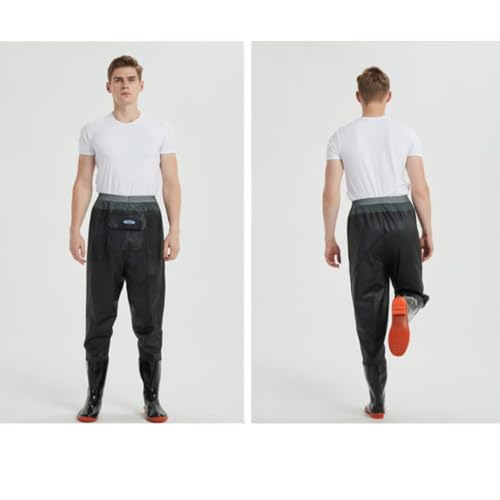 Pantalones de Pesca Transpirables con Suela de PVC Cómodos para Agua 5