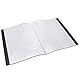 WAYTEX 931420 Dokumentenmappe, A4, 80 Fotos, 40 Hüllen, Polypropylen, Schwarz