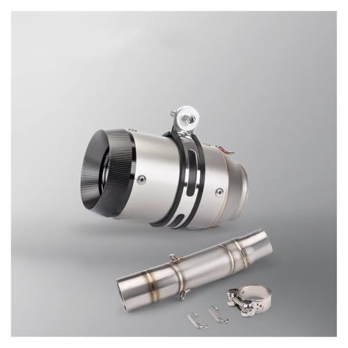 Tuyau d'échappement en acier inoxydable CBR300R avec collecteur section médiane 51 mm