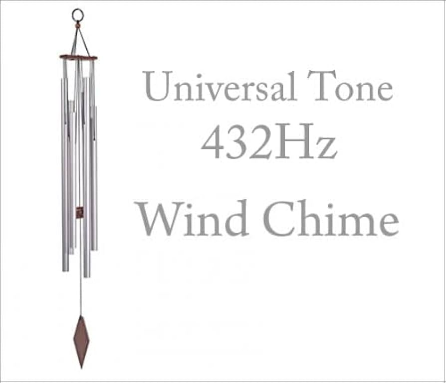 Amazon.co.jp: ウインドチャイム 愛の周波数 432Hz 風鈴 浄化 魔