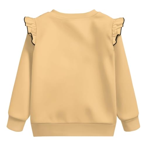 Sweatshirts for Girls Kids Long Sleeve Crew Neck Pullover Tops Casual School Active Shirts Fall Clothes2