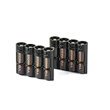 Storacell SLAATB Slimline AA - Organizador de baterías AA, (paquete de 2)