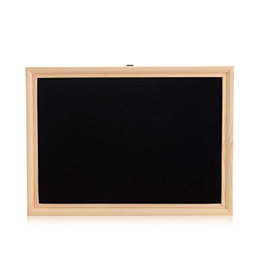 Preisvergleich Produktbild Schmuckständer Holz Bilderrahmen Schmuck Regal hängende Wand befestigte Ohrringe Anzeigen Halskette Speicher-Organisator (Color : B, Size : 23.5 * 32cm)