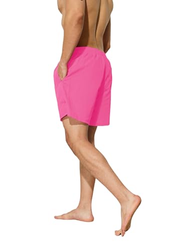 Mens Swim Trunks 5 inch Quick Dry Swim Shorts with Mesh Lining Beach Board Shorts Swimwear Bathing Suit4