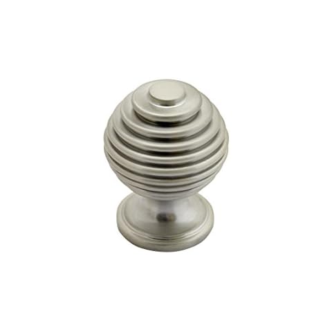 Beehive Kitchen & Bedroom Cabinet Knob Handle (Chrome/Brushed Nickel Finish) Cover