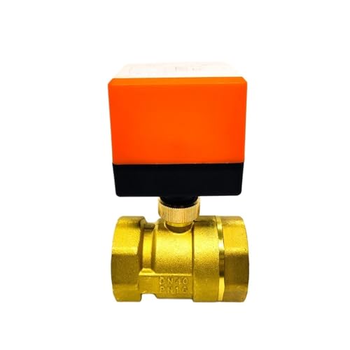 Vanne à bille électrique 1-1/2 laiton AC220V bidirectionnelle pour chauffage