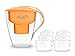 Produktbild PearlCo Wasserfilter Astra (orange) - mit 6 unimax Filterkartuschen - passend zu Brita Maxtra