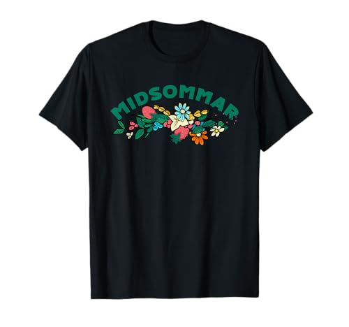 Couronne de fleurs Midsommar T-Shirt