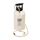 Mityvac MV7455 Manual Gear Oil Compressed Air Dispenser, 2.5 Gallon (10 Liter) Reservoir, 10mm Internal Tube, Fluid Level Indicators, Fluid Dispensing Wand, Hanging Hook, 20-25 PSI Max Pressure