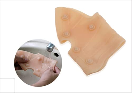 Joelheira de silicone, ultrafina, impermeável, com 2 peças, joelheiras de gel, joelheiras profission