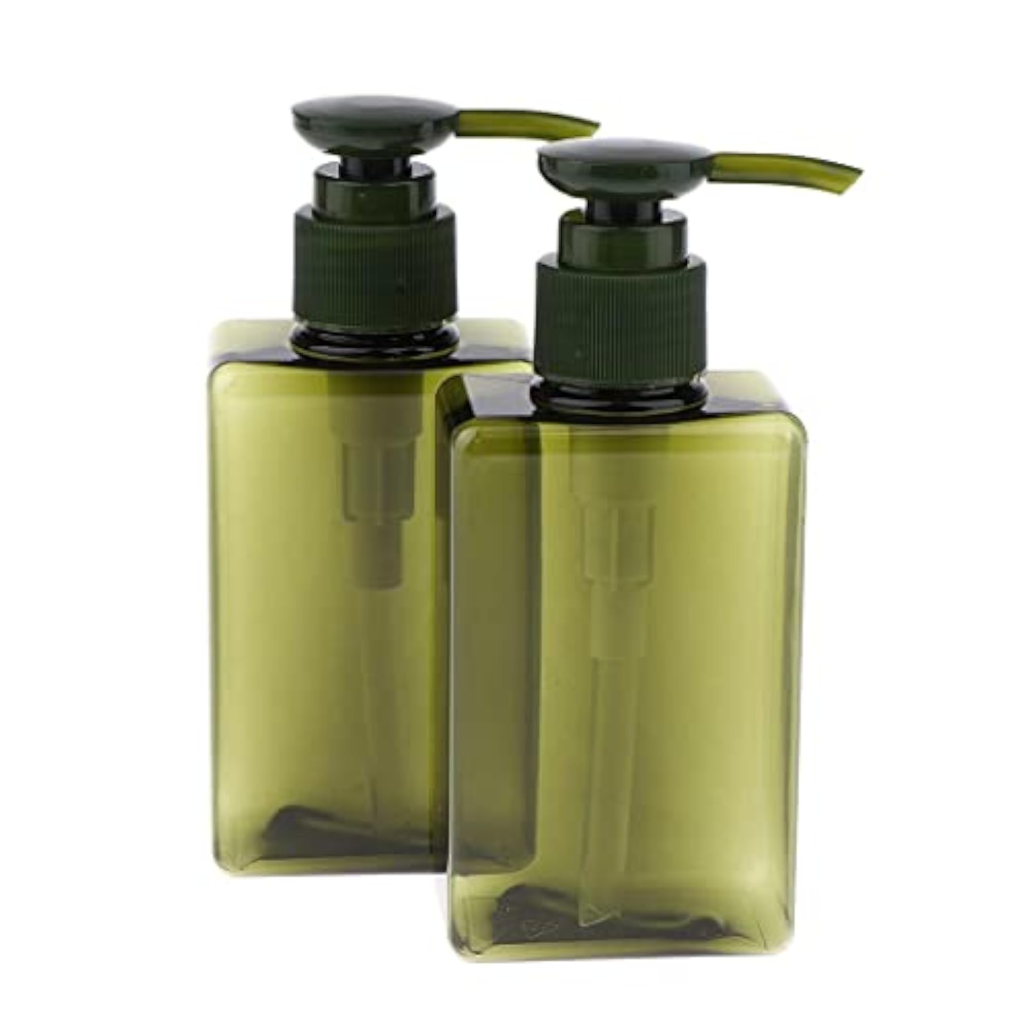 2pc 150ml Empty PET Shampoo Conditioner Pump Bottles