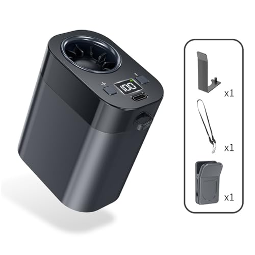 Ventilador de cintura portátil y enfriador personal ajustable con clip de gran flujo 8