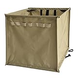 Abbto Faltbare Aufbewahrungstasche für Camping, Werkzeugtasche mit offener Oberseite,...