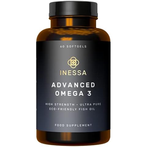 Inessa Omega 3 Fish Oil 1200mg Capsules Cover