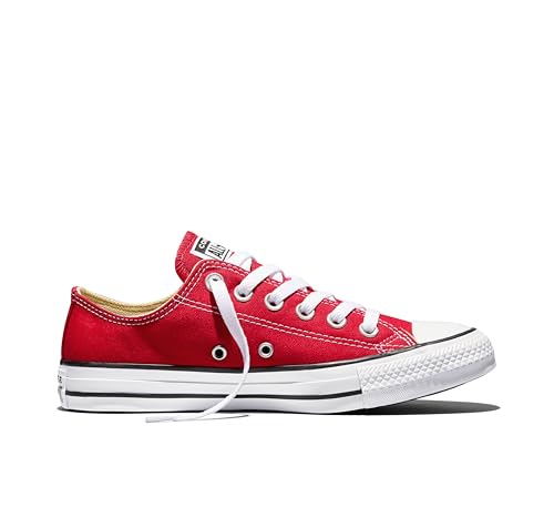 Converse Unisex Adult Chuck Taylor All Star Low Top, Red, 7.5 Womens/5.5 Mens