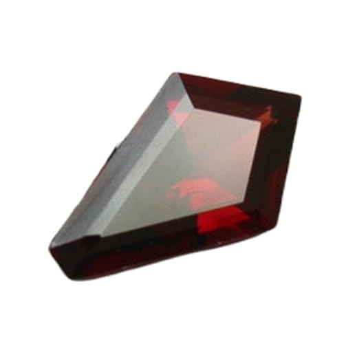 Grenat rouge naturel facetté 12,70 x 7,70 mm pour création de bijoux DIY