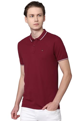 Image of Louis Philippe Men's Cotton Slim Fit T-Shirt