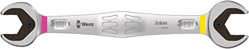 Wera 05020260001 6002 Clés double fourche Joker, 20-22 x 261 mm