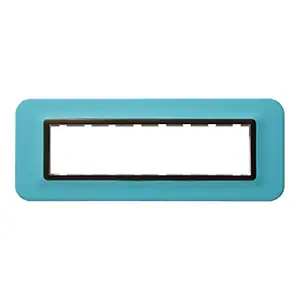 Anchor By Panasonic 66888SBG Roma Urban Modular Polycarbonate 8M Curve (Sea Blue, Pack of 5)
