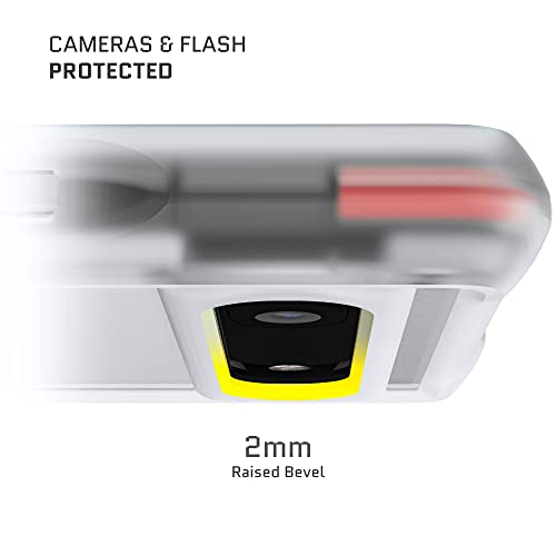 Image of Ghostek COVERT Pixel 6a Clear Case with Shockproof Drop Protection and Anti-Yellowing Premium Slim Lightweight Design Rugged Protective Phone Cover Designed for 2022 Google Pixel 6a (6.1 Inch) (Clear)