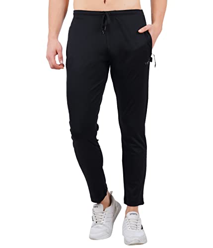 Image of VEGO 4 Way Lycra Track Pant for Mens, Dry Fit Track Pant for Men