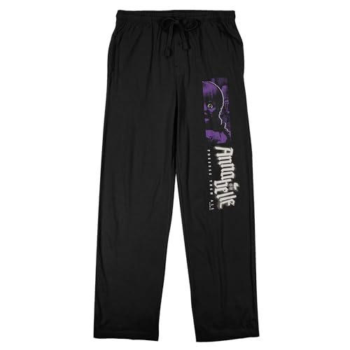 Bioworld Annabelle Possess Them All Men's Black Sleep Pajama Pants