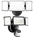 Olafus 75W Motion Sensor LED Flood Lights, Dusk to Dawn & 60W Floodlights Outdoor