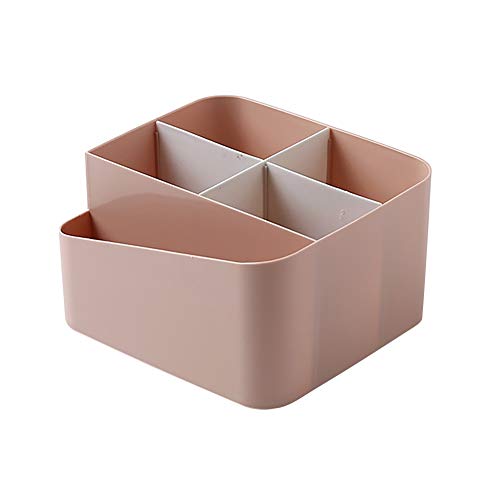 Qlans Organisateur de fournitures de bureau multifonctionnel, boîtes de rangement de bureau, organisateur de bureau, stockage de maquillage à télécommande