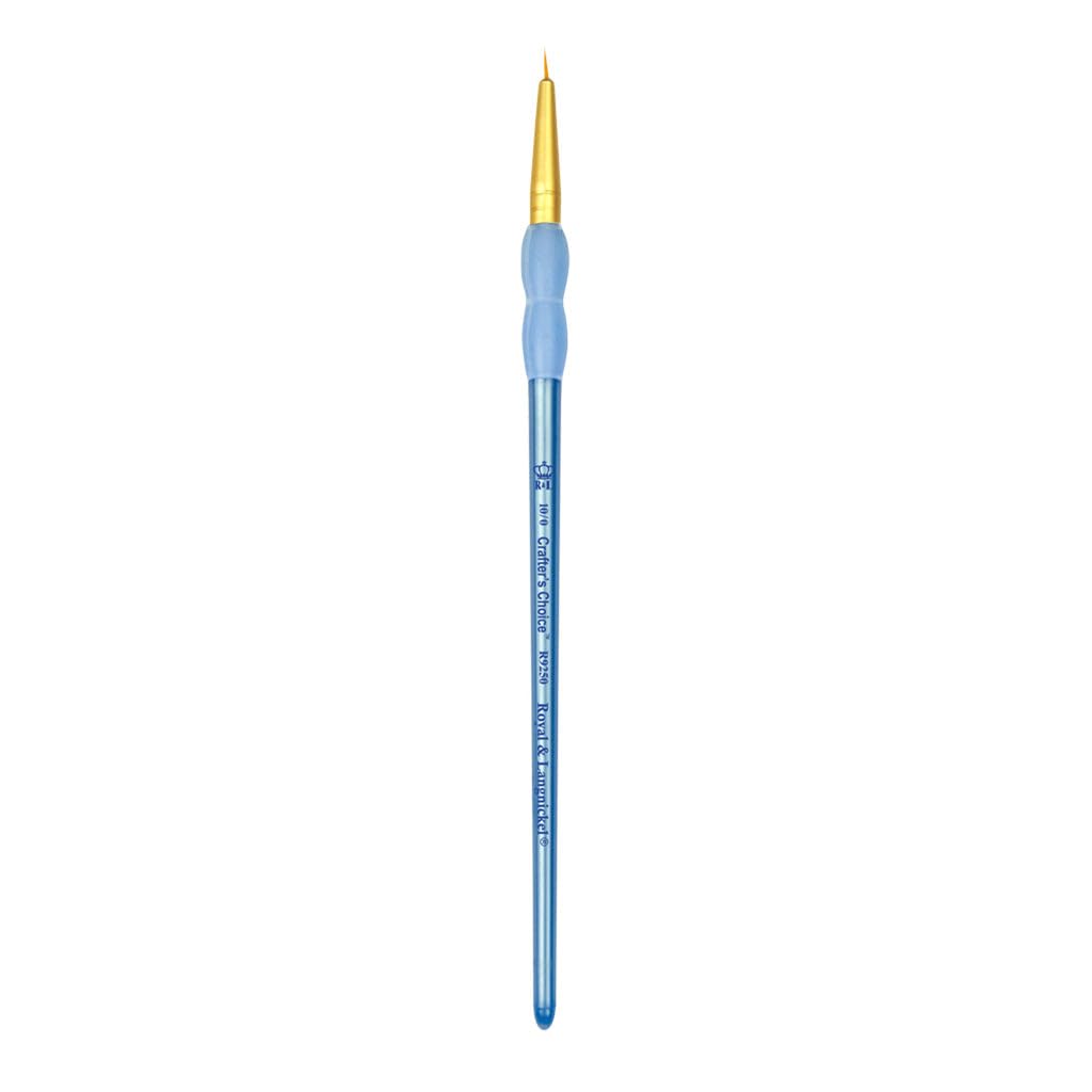 Royal Brush Size 10 Crafter's Choice Gold Taklon Round Brush