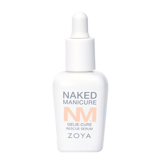 ZOYA Gelie-Cure Naked Nail Rescue Serum, Hydrating Cuticle Oil Treatment for Damaged Peeling Nails, Naturally Derived Big10Free Vegan, 0.5 fl oz