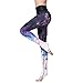 NP Ocultar Pantalones de Yoga Mujeres Traisor de Cintura Deportes Leggings Largas