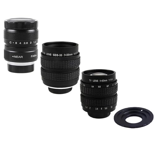 ݊܂Sony E 25mm F1.4 CCTVYΉAC}EgA_v^[C-M4/3 EOS.MR 1(50mm F1.4,Black,RF)