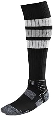 [EvoShield] Socks Pro-srz Striped Game Socks Grey/Blue, Maroon Stripe Mens 6-12