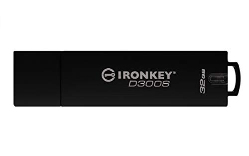 Kingston IronKey D300S Clé USB Chiffrée 32GB - Certifiée FIPS 140-2 Niveau 3- IKD300S/64GB
