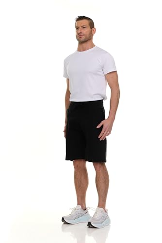 BILLIONHATS Mens Fleece Lined Shorts, 11 Inch Comfy Lounge, Wholesale Bulk Multipack for Donations, Charities, and Shelters2