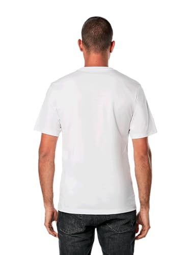 Image of Alpinestars Always 2.0 CSF Tee, Casual Sportswear Shirt, Cotton-Poly Blend, Soft Hand Print, XL White /Red