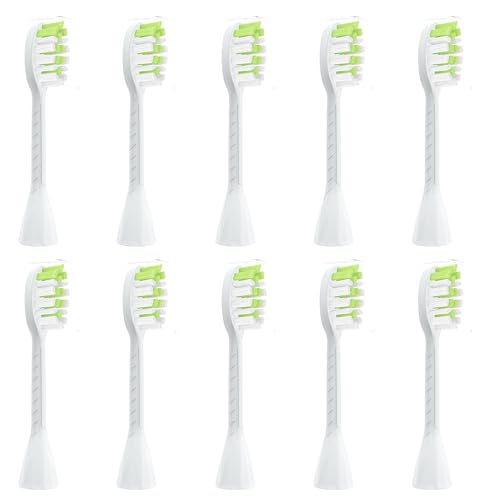 Feihead �����p���u���V�w�b�h Philips Sonicare One �d�����u���V�Ή� �u���V�w�b�h 10�p�b�N HY1100 HY1200 BH1022�p �z���C�g