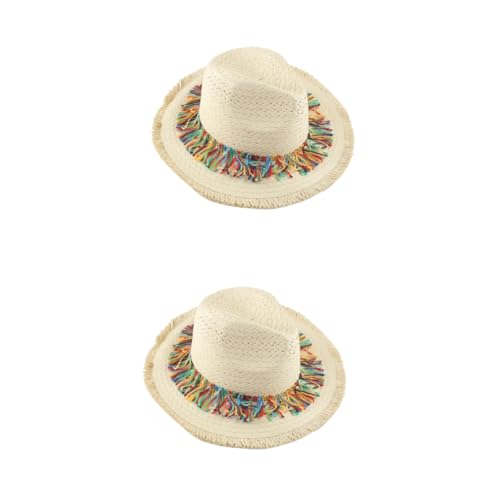 Chapeaux de paille d'été pour femmes grand chapeau plage sombrero
