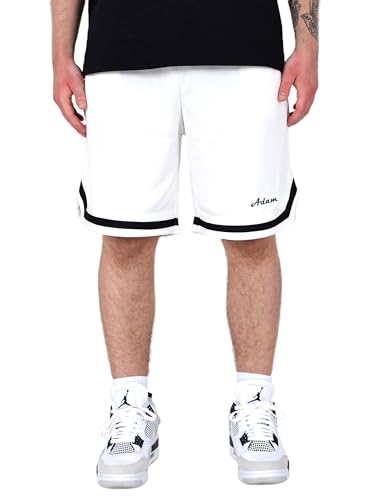 ADAM Herren Shorts Sommer Hose Kurz Basketball-Shorts Herren Sweatshorts