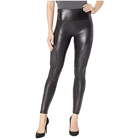 Spanx Damen Moto Hose, Schwarz, XL Cover