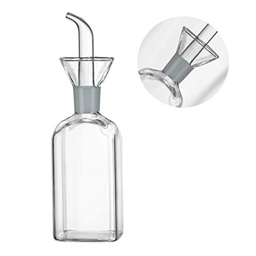Oil Bottle Glass Olive Oil Dispenser Bottle Glass Cooking Oil Vinegar Measuring Dispenser With Spout for Kitchen and BBQ (250ml + 500ml) - Image 5