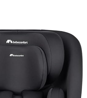 Bebeconfort Demeter 360 i-Size Girevole 360, Seggiolino Auto 0-36 Kg, 0-12 anni, ISOFIX con Top Tether, Seggiolino Reclinabile 6 Posizioni, 12 Posizioni Poggiatesta, Tessuti Traspiranti, Mineral Black