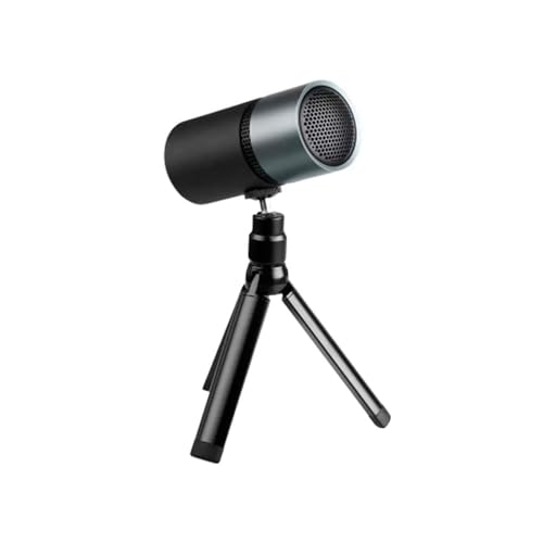 THRONMAX M8 Pulse- Compact & Foldable USB Condenser Microphone Perfect for Streaming live Audio - Black/Grey