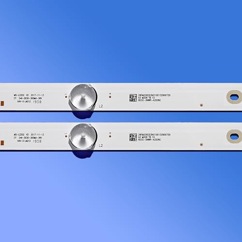 Componente de iluminación trasera tira de LED E348124 para paneles estables de 32v 3