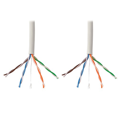 Tripp Lite Cat5/5E Bulk Solid-Core Cable, Cmr-Rated Pvc, 350 Mhz White, 1000' (N022-01K-Wh) #TOP2