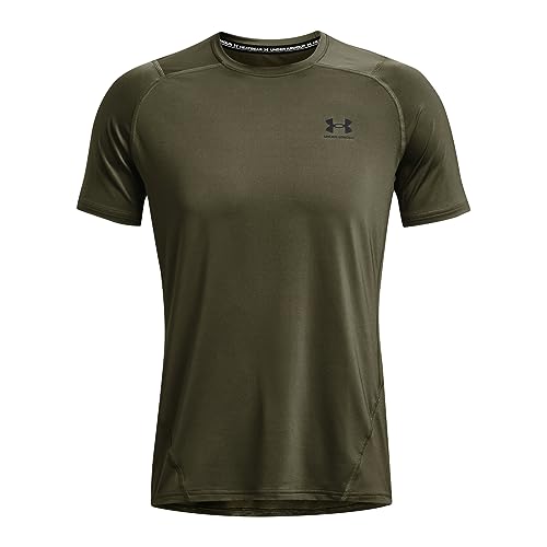 Image of Under Armour Men's UA HG Armour Comp SS Short Sleeve Functional Shirt Quick Dry T-Shirt with Compression Fit