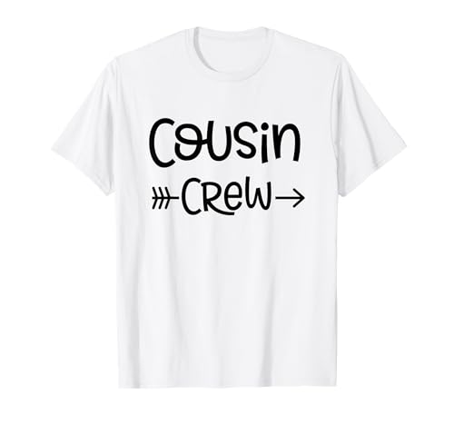 Cousin Crew Squad Family Matching Group T-Shirt