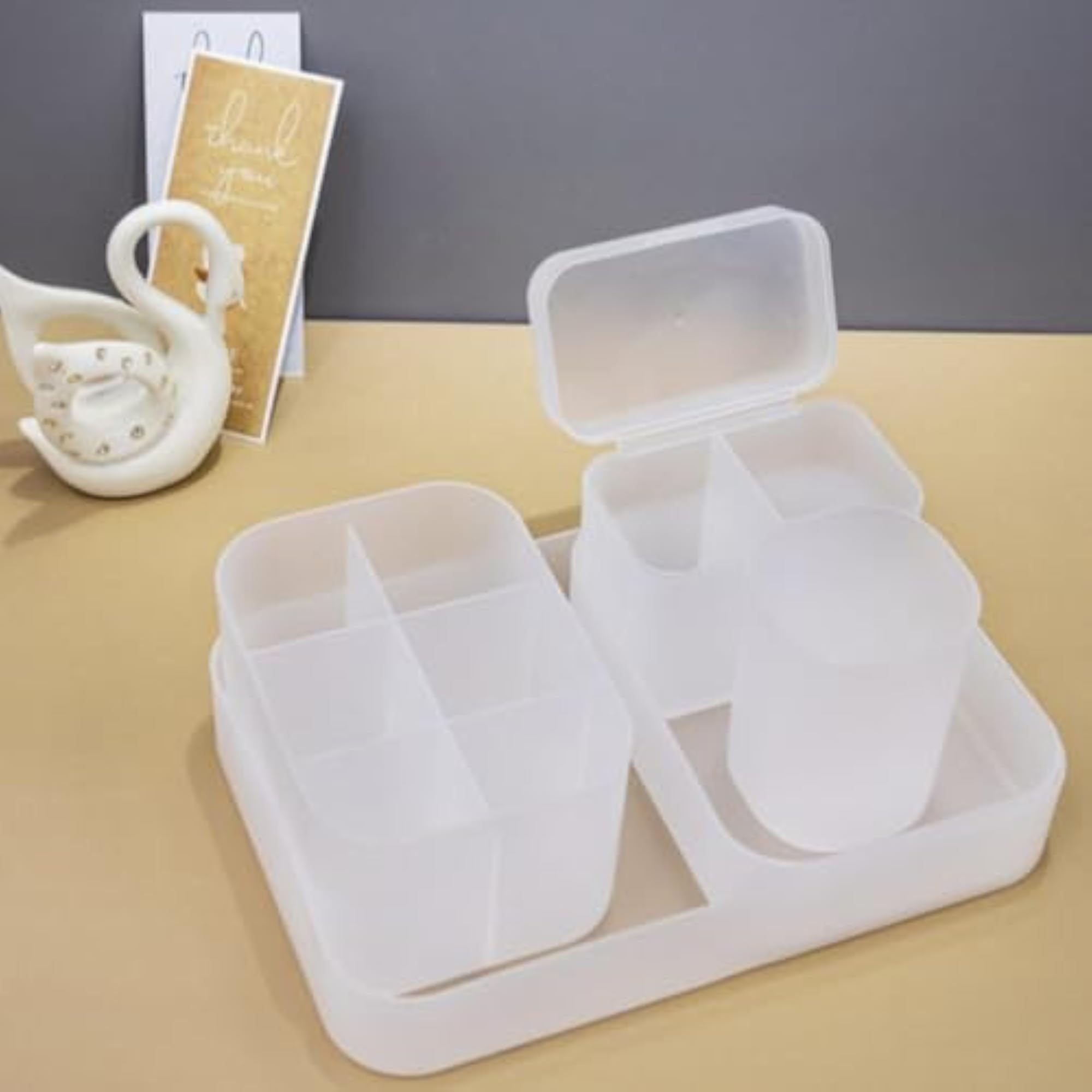 5pc Nail Art Organizer Set, Modular Design