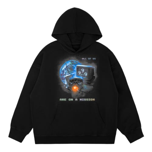 Juice WRLD All Of Us Hoodie Black Medium