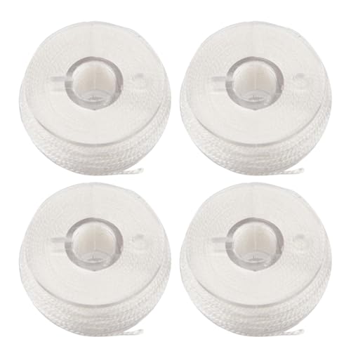 wengjack 4 Pcs PVA Fishing Line Water Soluble PVA White Baits Line Funnel 20m Fishing String Tape Tool Accessory Easy Use